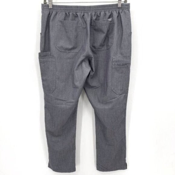 FIGS Technical Collection Gray Yola Medical Professional Large Cargo Pants - Picture 5 of 7